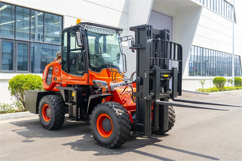 PSC-35A All-terrain Forklift detail view 5