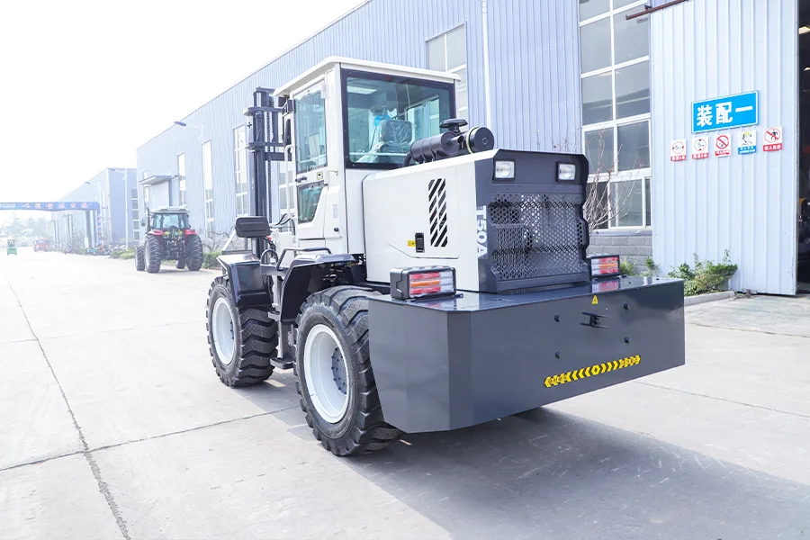 PSC-40A All-terrain Forklift — All-terrain Forklifts supplied by Jining Pinsheng Machinery