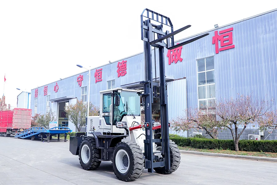 PSC-40A All-terrain Forklift detail view 3