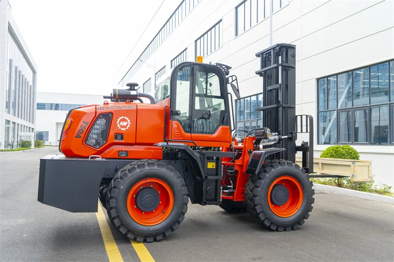 PSC-50A All-terrain Forklift detail view 2