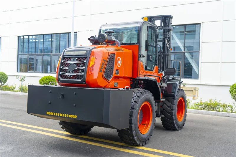 PSC-50A All-terrain Forklift detail view 5