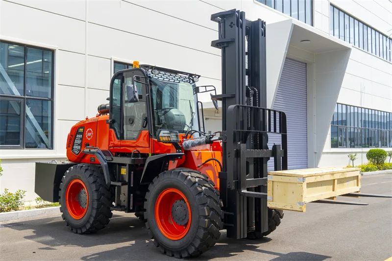PSC-50A All-terrain Forklift detail view 10