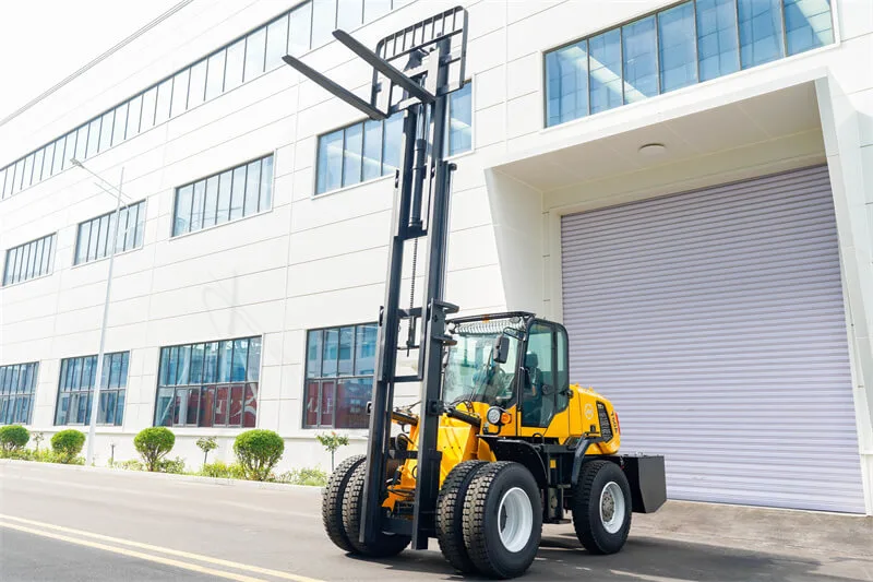 PSC-60 All-terrain Forklift detail view 2