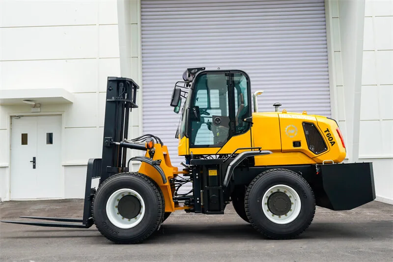 PSC-60 All-terrain Forklift detail view 4
