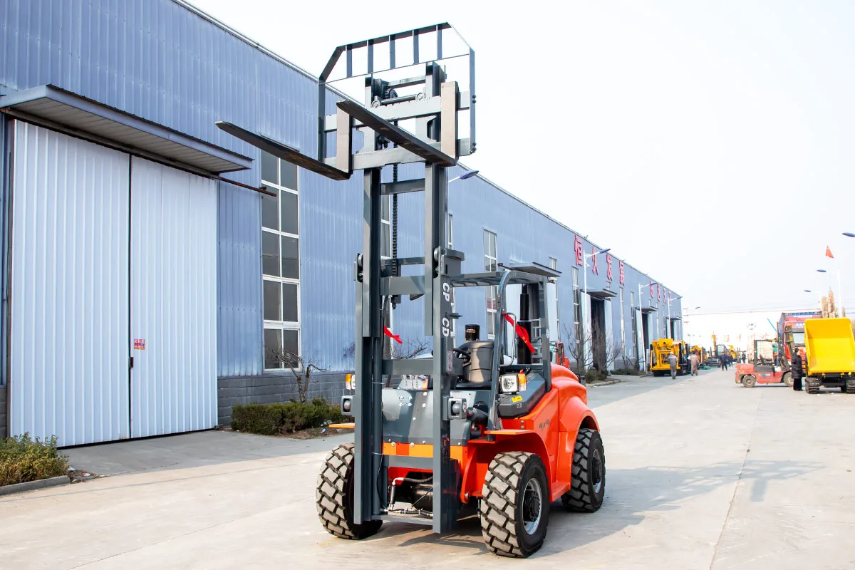 PSCY-5.0 All-terrain Forklift — All-terrain Forklifts supplied by Jining Pinsheng Machinery