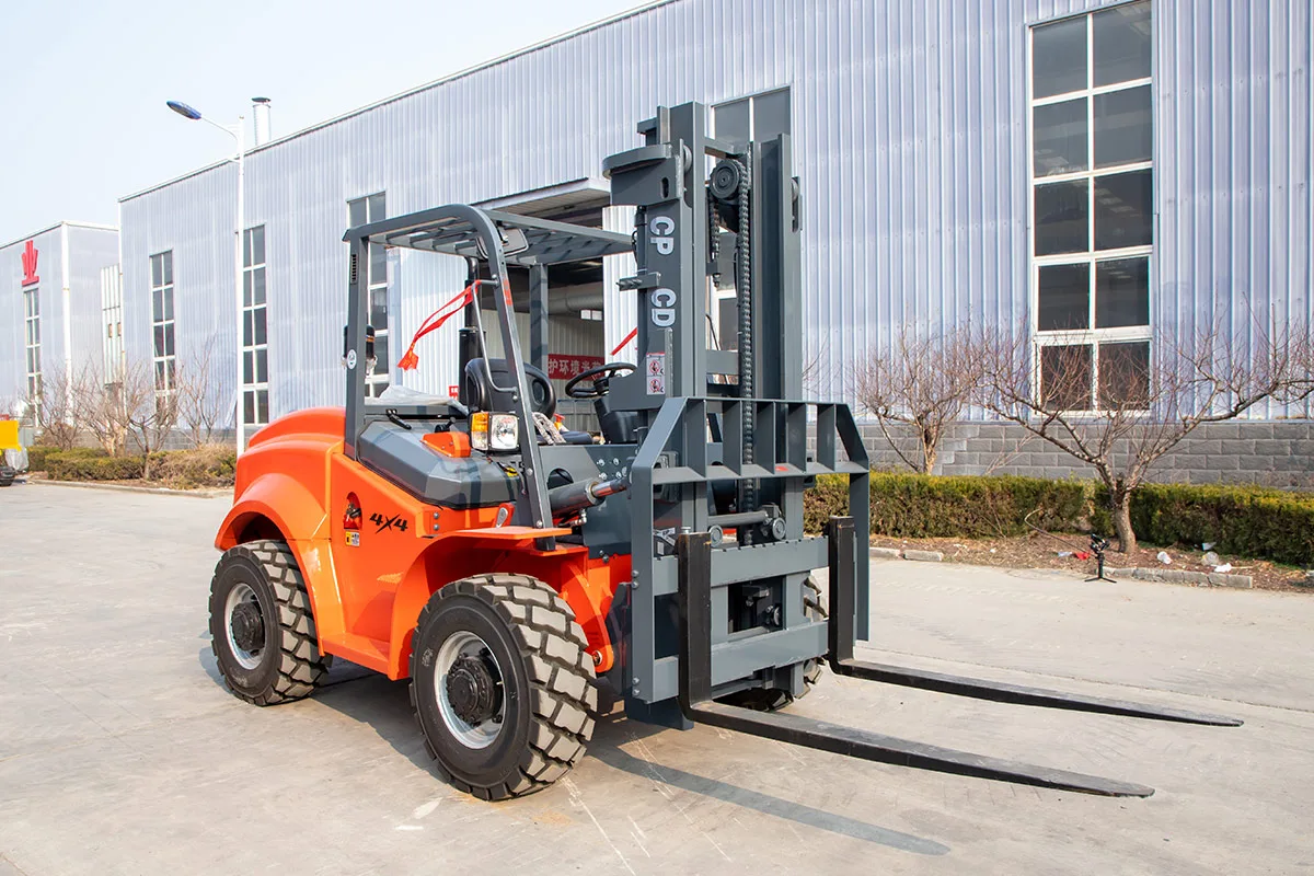 PSCY-5.0 All-terrain Forklift detail view 4