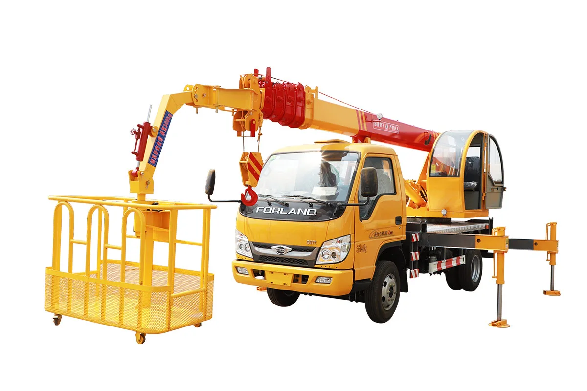 PSFT-5T Truck Crane — Truck Cranes supplied by Jining Pinsheng Machinery