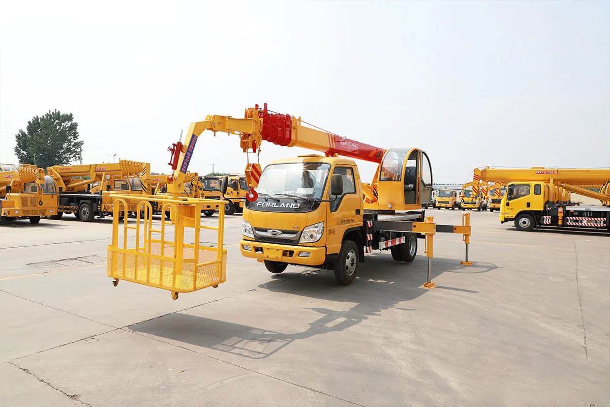 PSFT-5T Truck Crane detail view 2