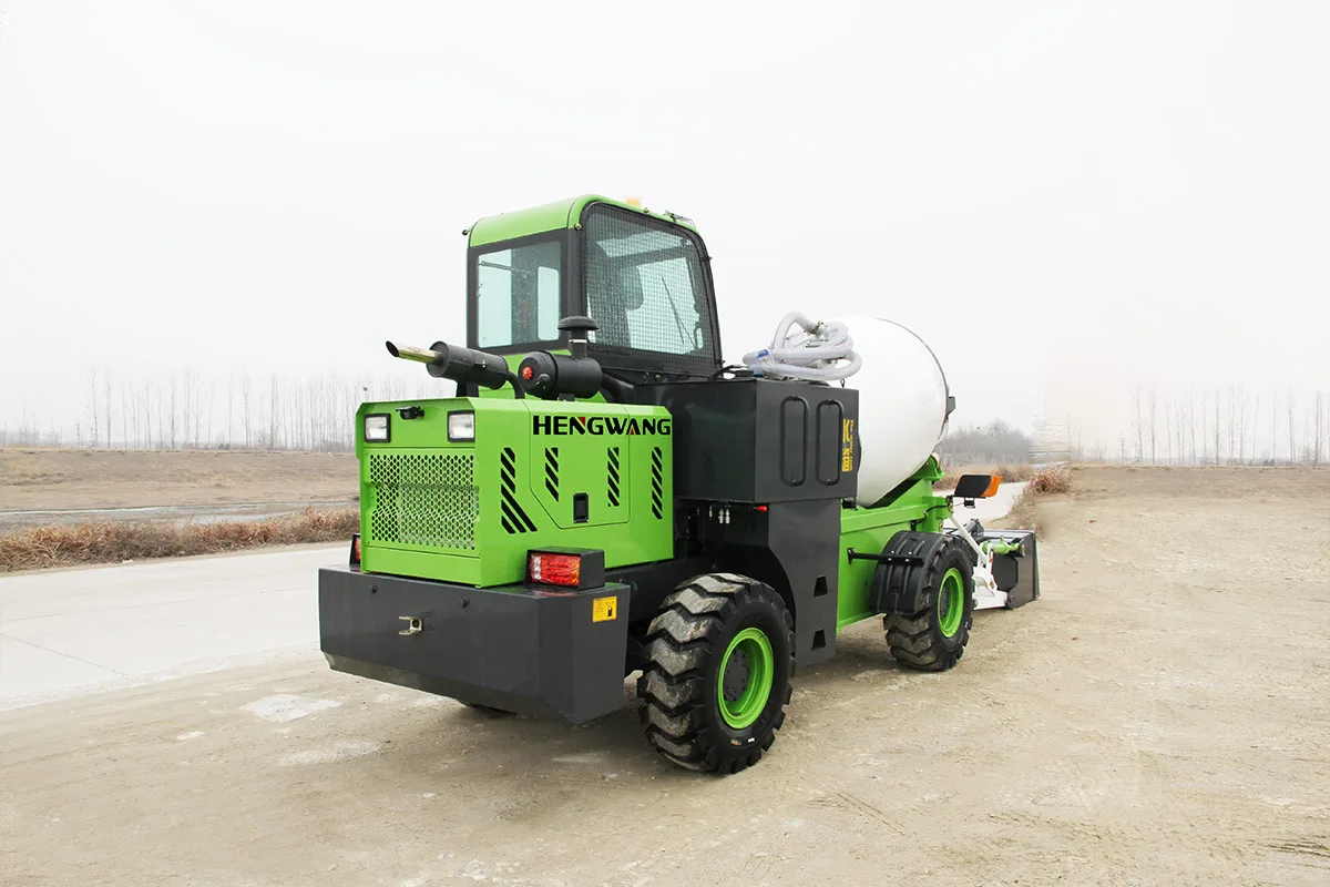 PSJF120 Concrete Mixer Truck detail view 2
