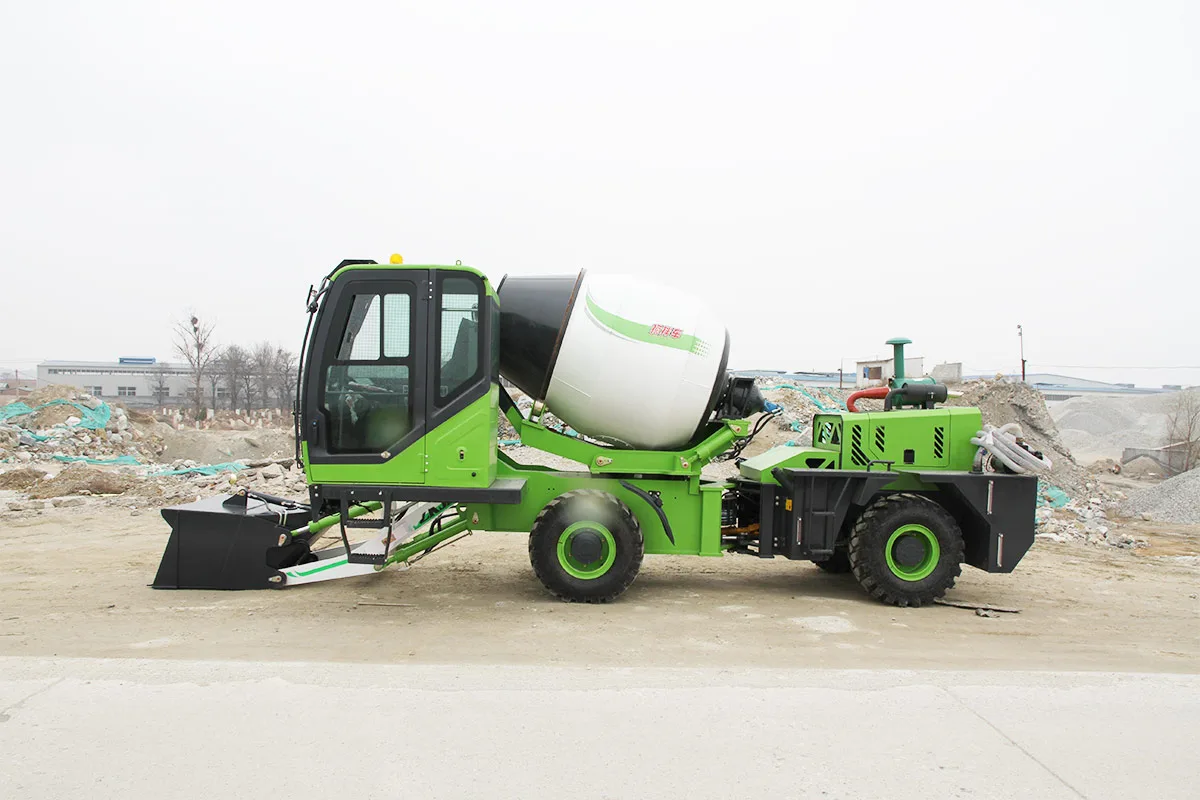 PSJF180 Concrete Mixer Truck detail view 2