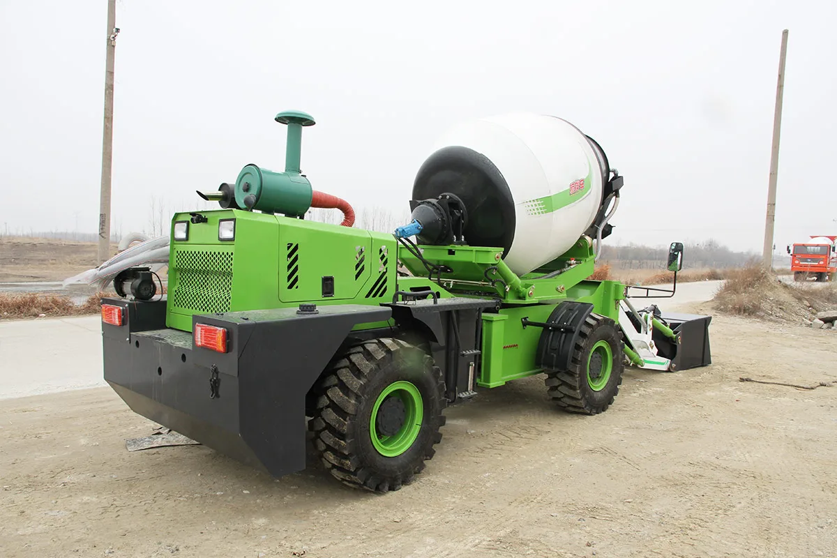 PSJF180 Concrete Mixer Truck detail view 6