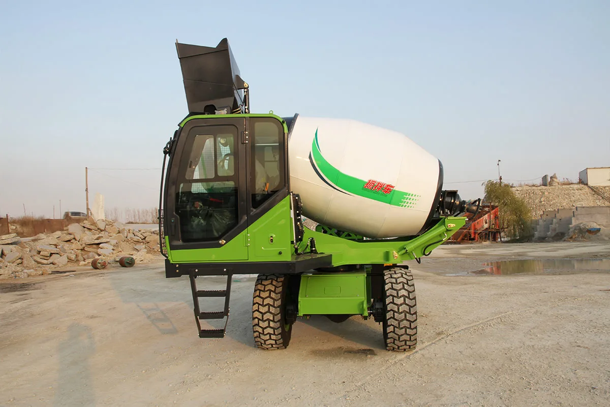 PSJF260 Concrete Mixer Truck detail view 4