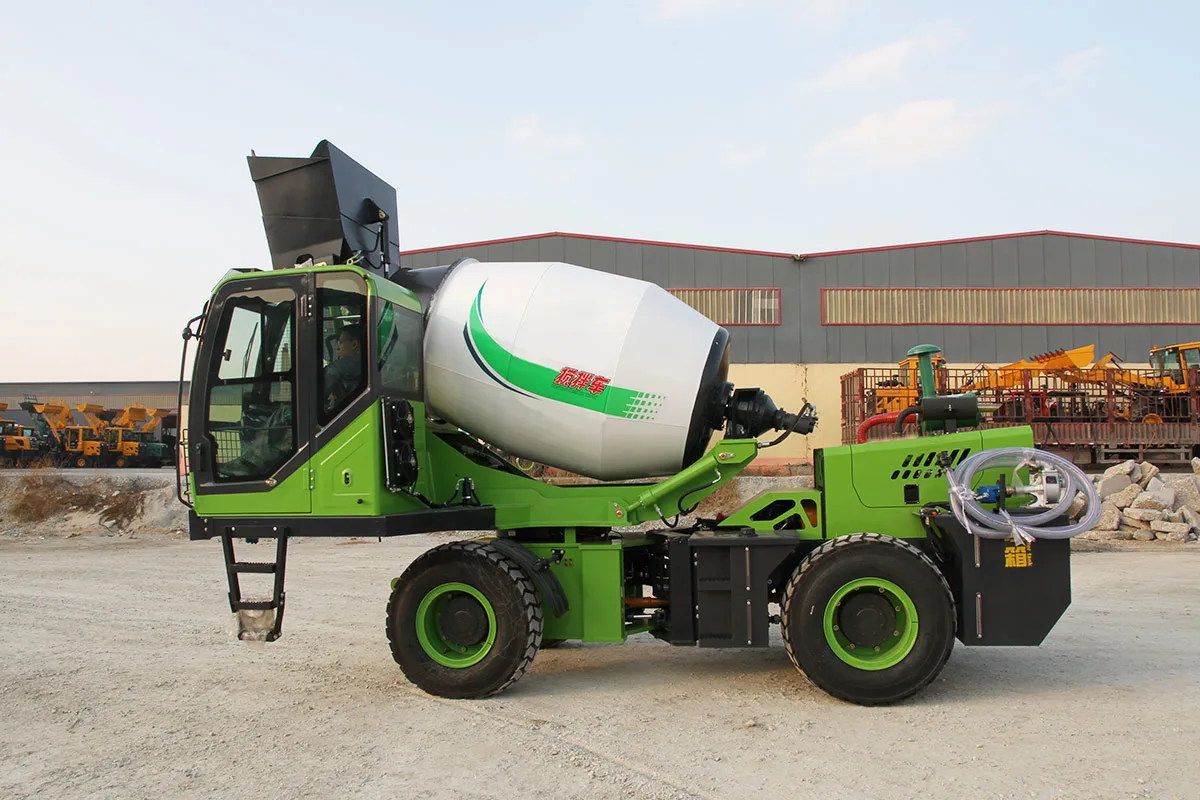 PSJF260 Concrete Mixer Truck detail view 5