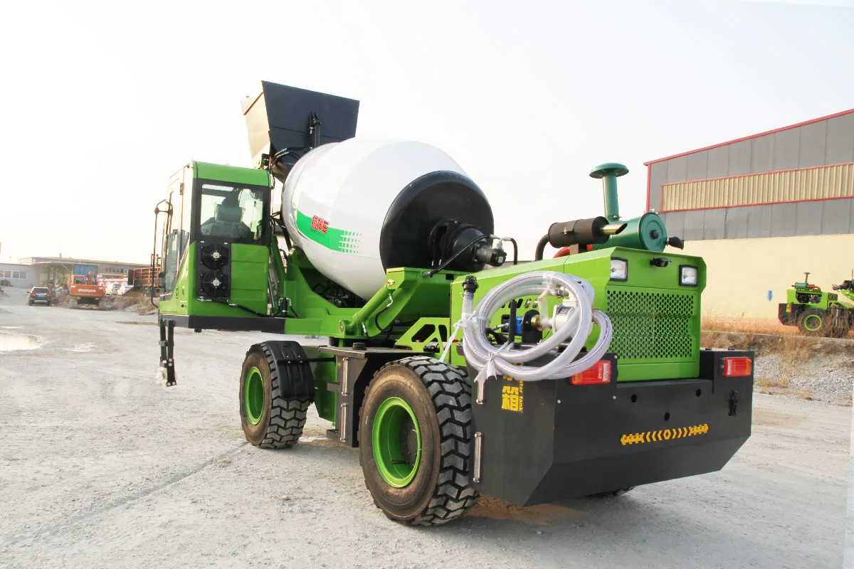 PSJF260 Concrete Mixer Truck detail view 6