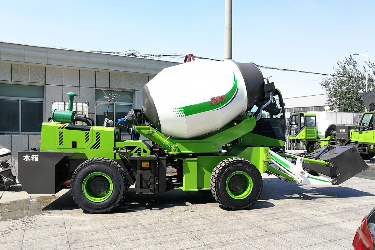 PSJF350 Concrete Mixer Truck detail view 3