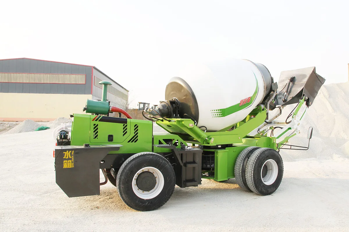 PSJF350 Concrete Mixer Truck detail view 4