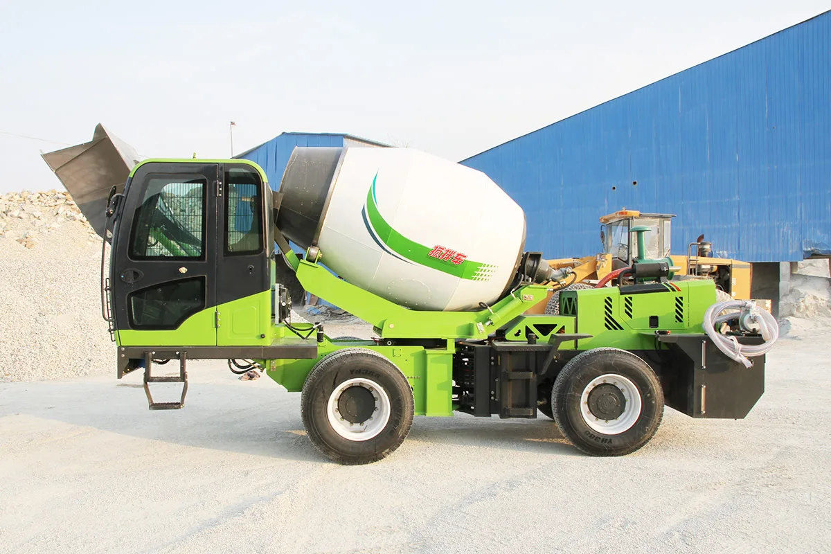 PSJF350 Concrete Mixer Truck detail view 5