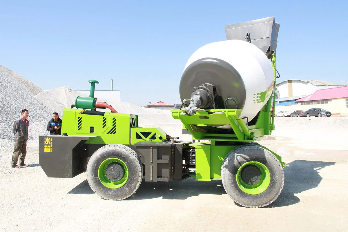 PSJF350 Concrete Mixer Truck detail view 7