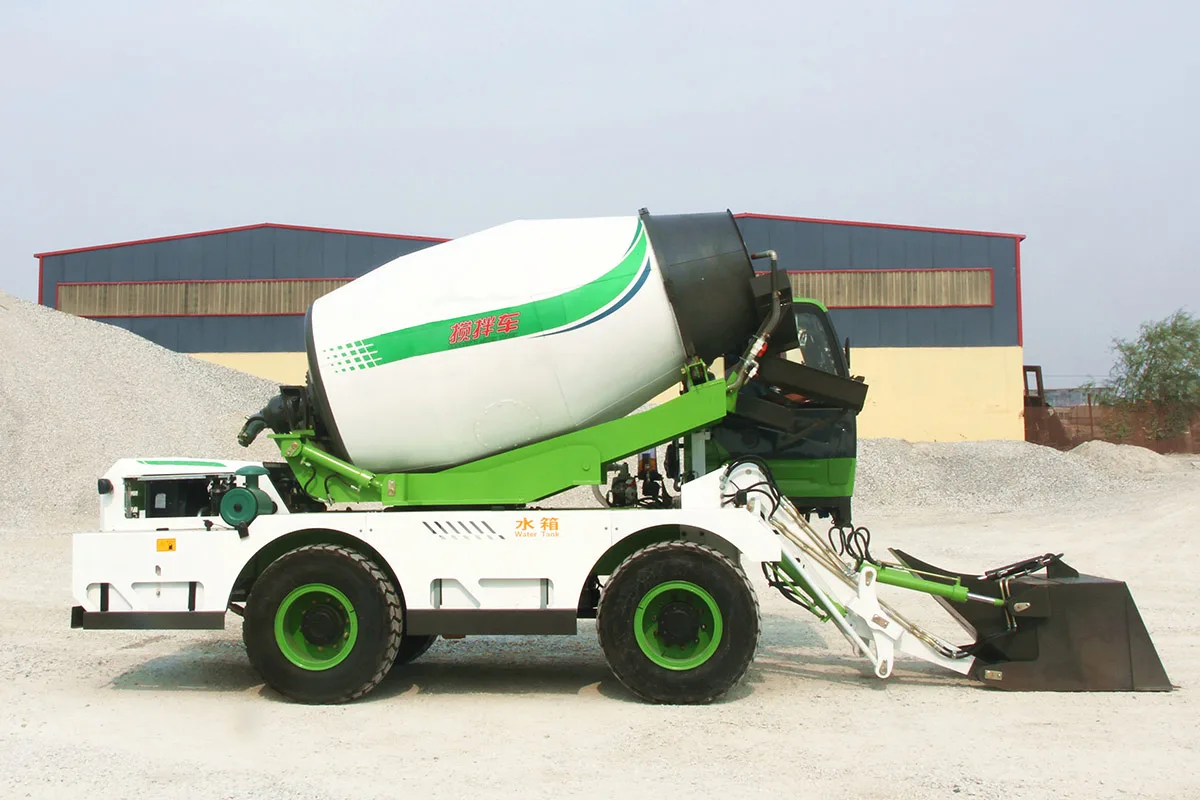 PSJF400 Concrete Mixer Truck detail view 2