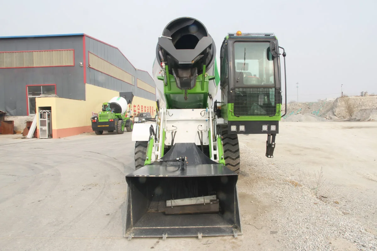 PSJF400 Concrete Mixer Truck detail view 4