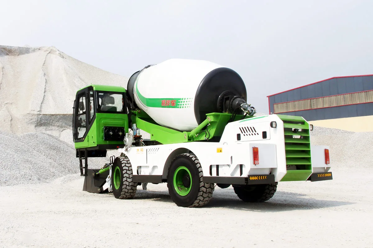 PSJF400 Concrete Mixer Truck detail view 5