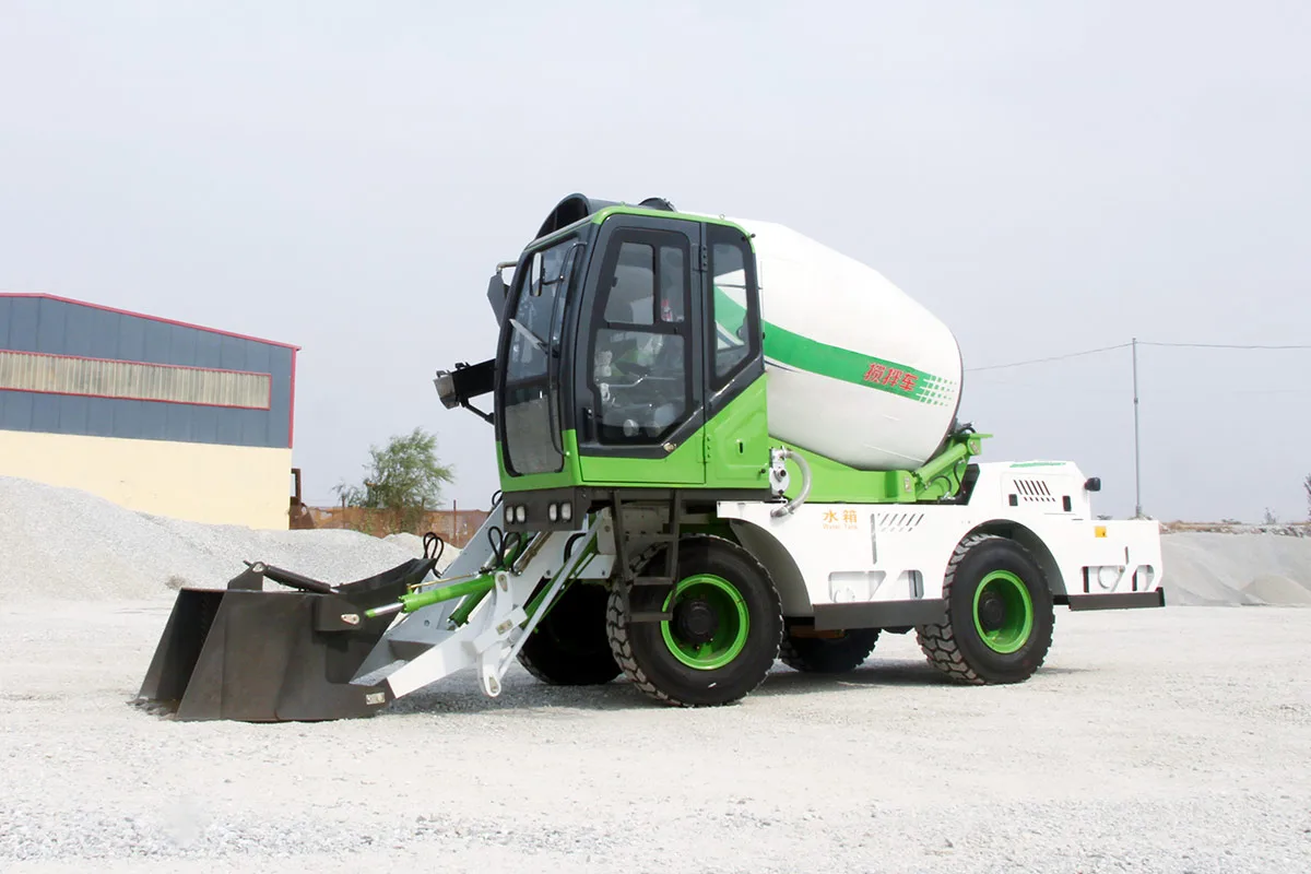 PSJF400 Concrete Mixer Truck detail view 6