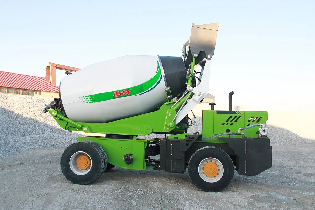 PSJF550 Concrete Mixer Truck detail view 2