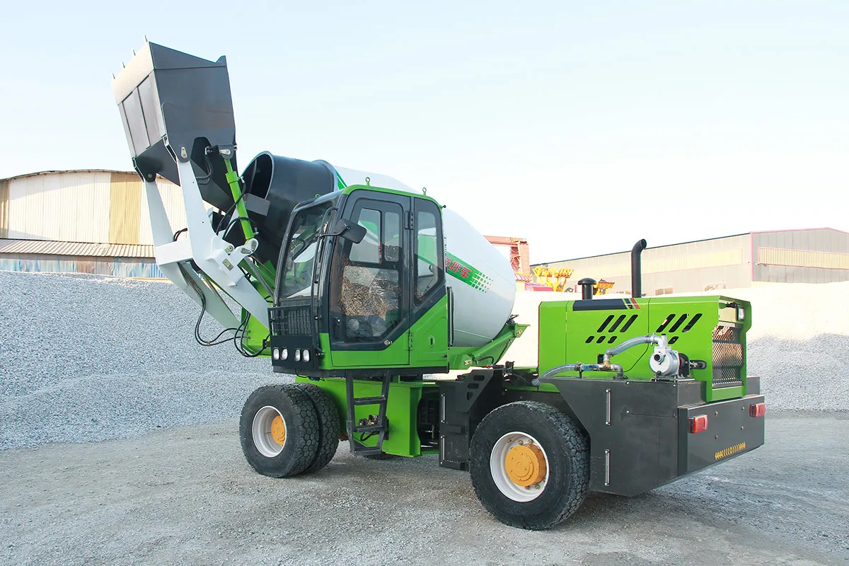 PSJF550 Concrete Mixer Truck detail view 3