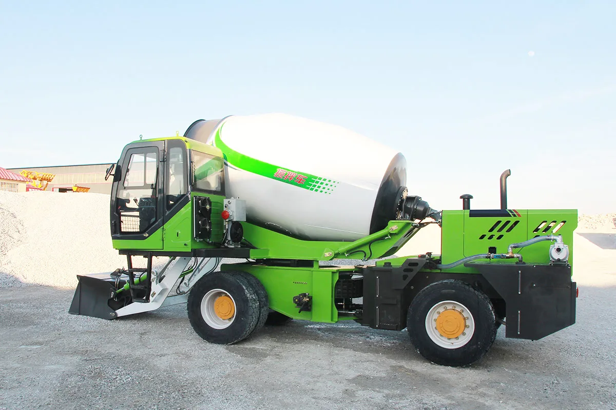PSJF550 Concrete Mixer Truck detail view 5