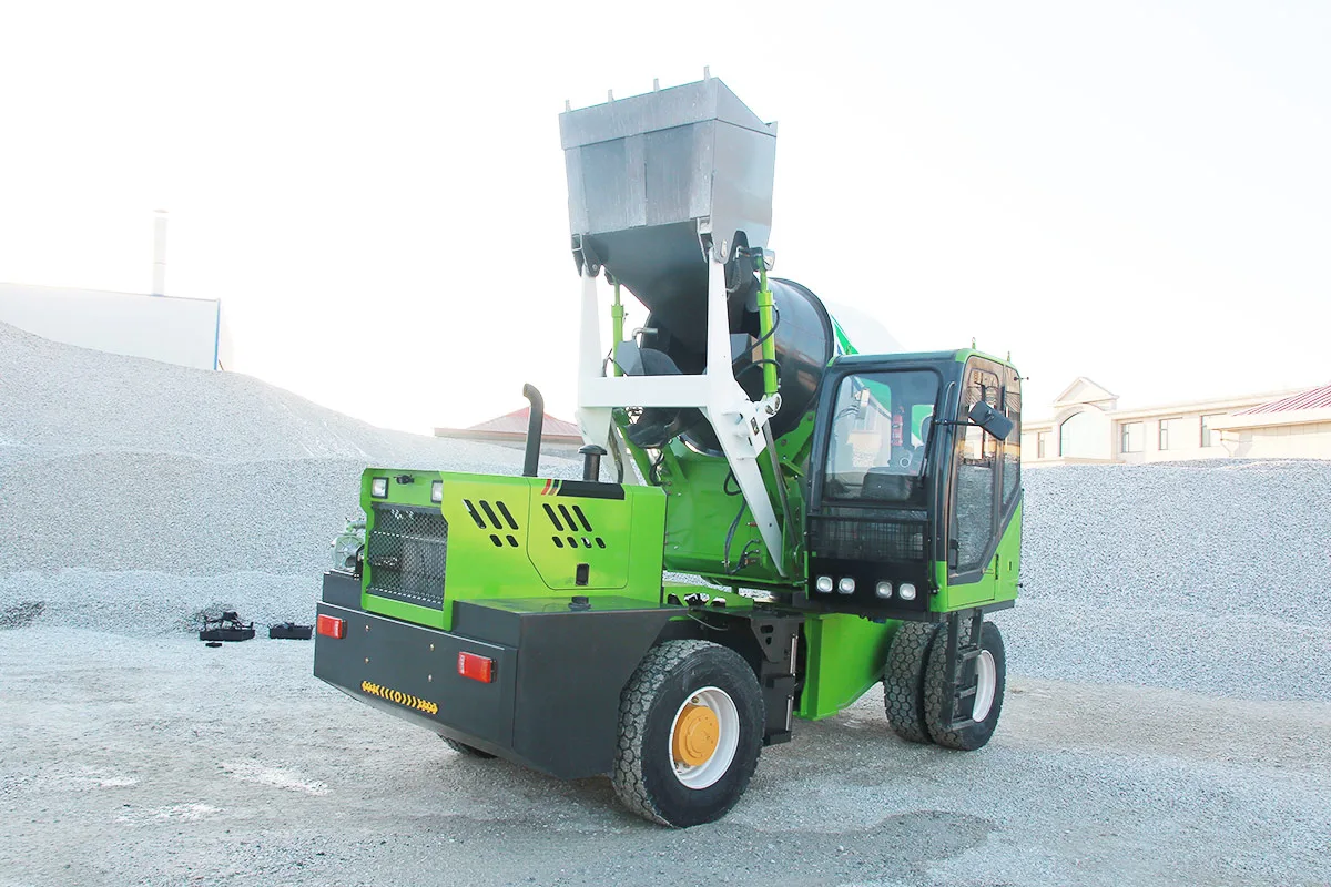 PSJF550 Concrete Mixer Truck detail view 6