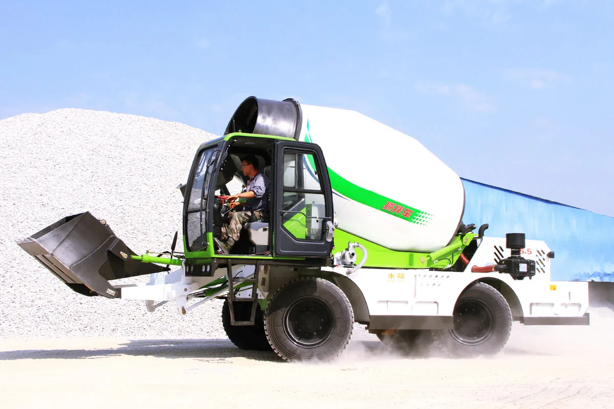 PSJF650 Concrete Mixer Truck detail view 3