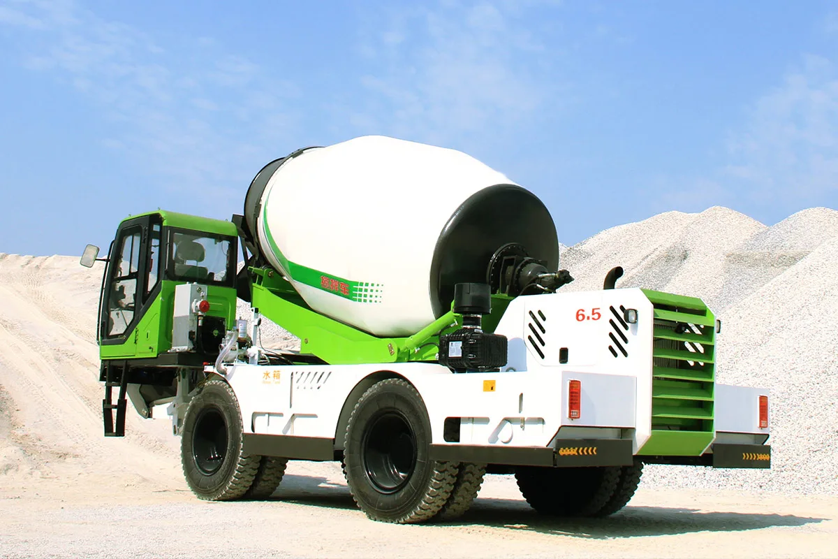 PSJF650 Concrete Mixer Truck detail view 4