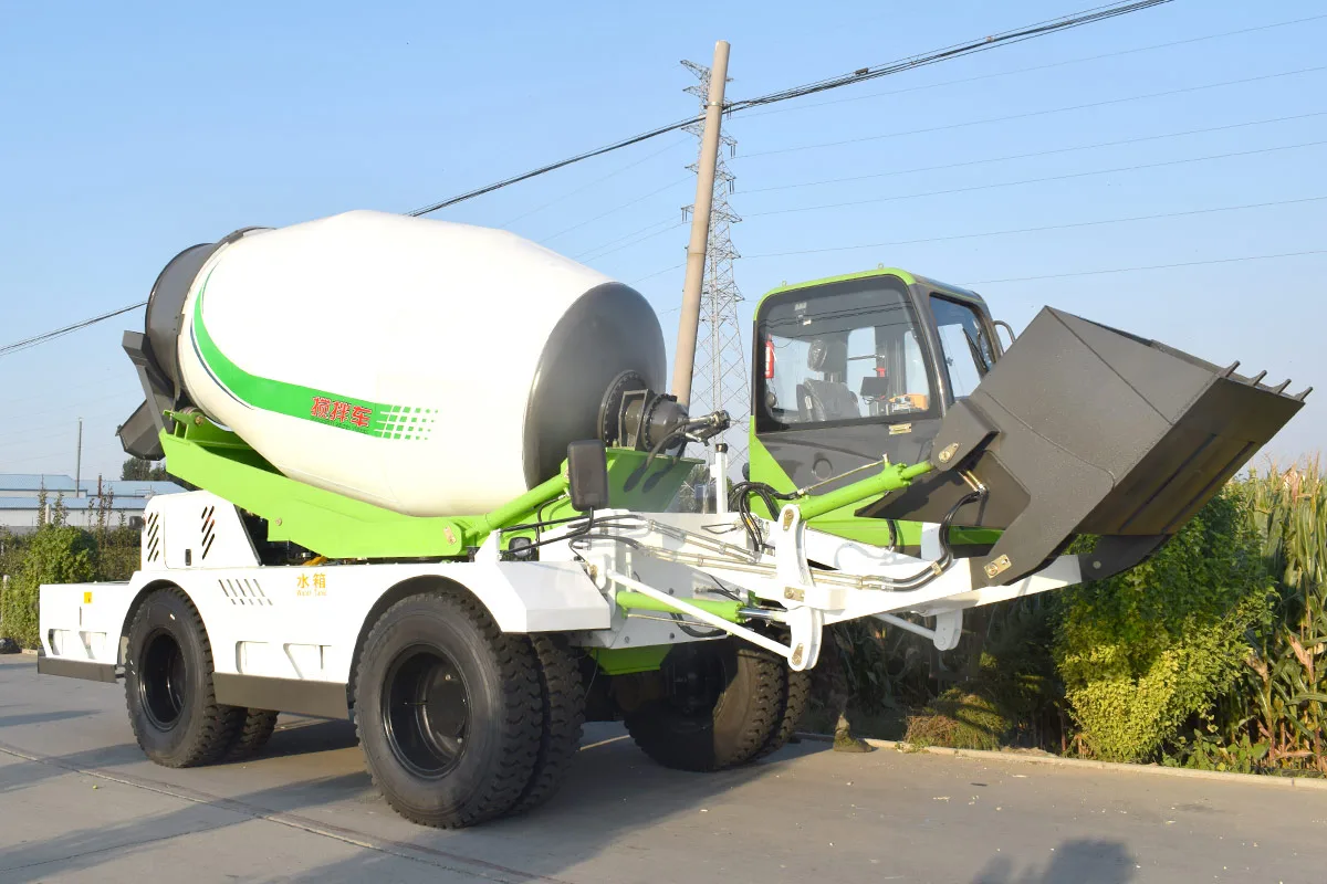 PSJF650 Concrete Mixer Truck detail view 5