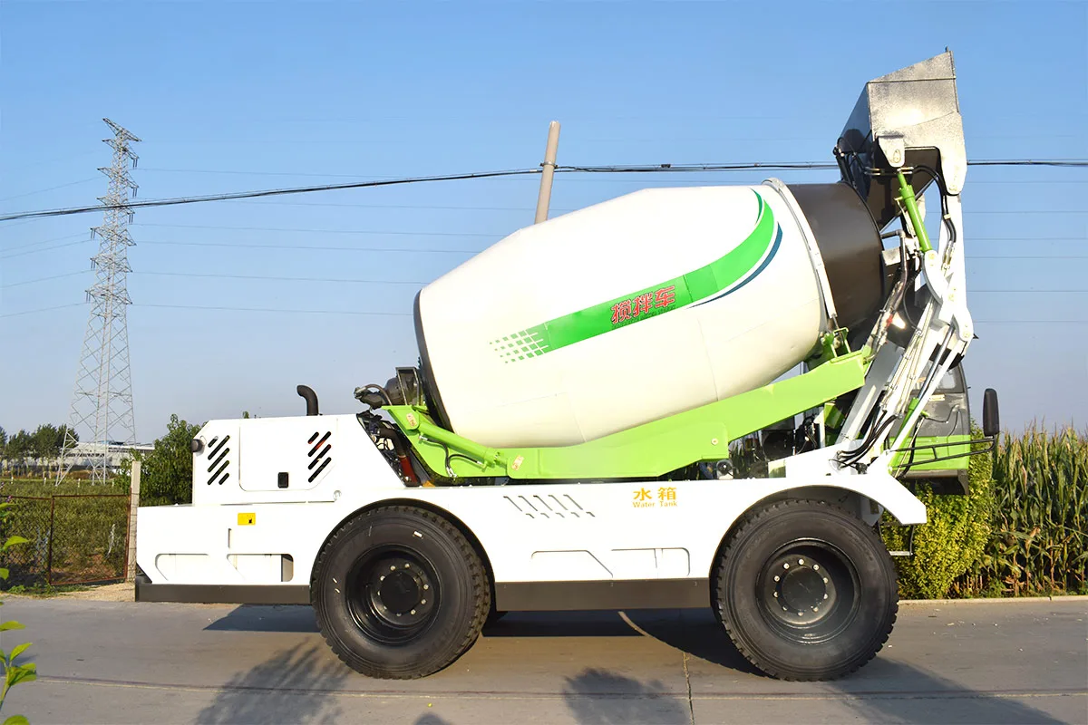 PSJF650 Concrete Mixer Truck detail view 7