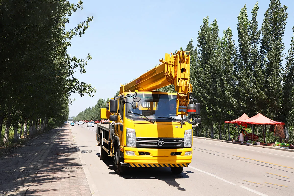 PSKJ12T Truck Crane detail view 3