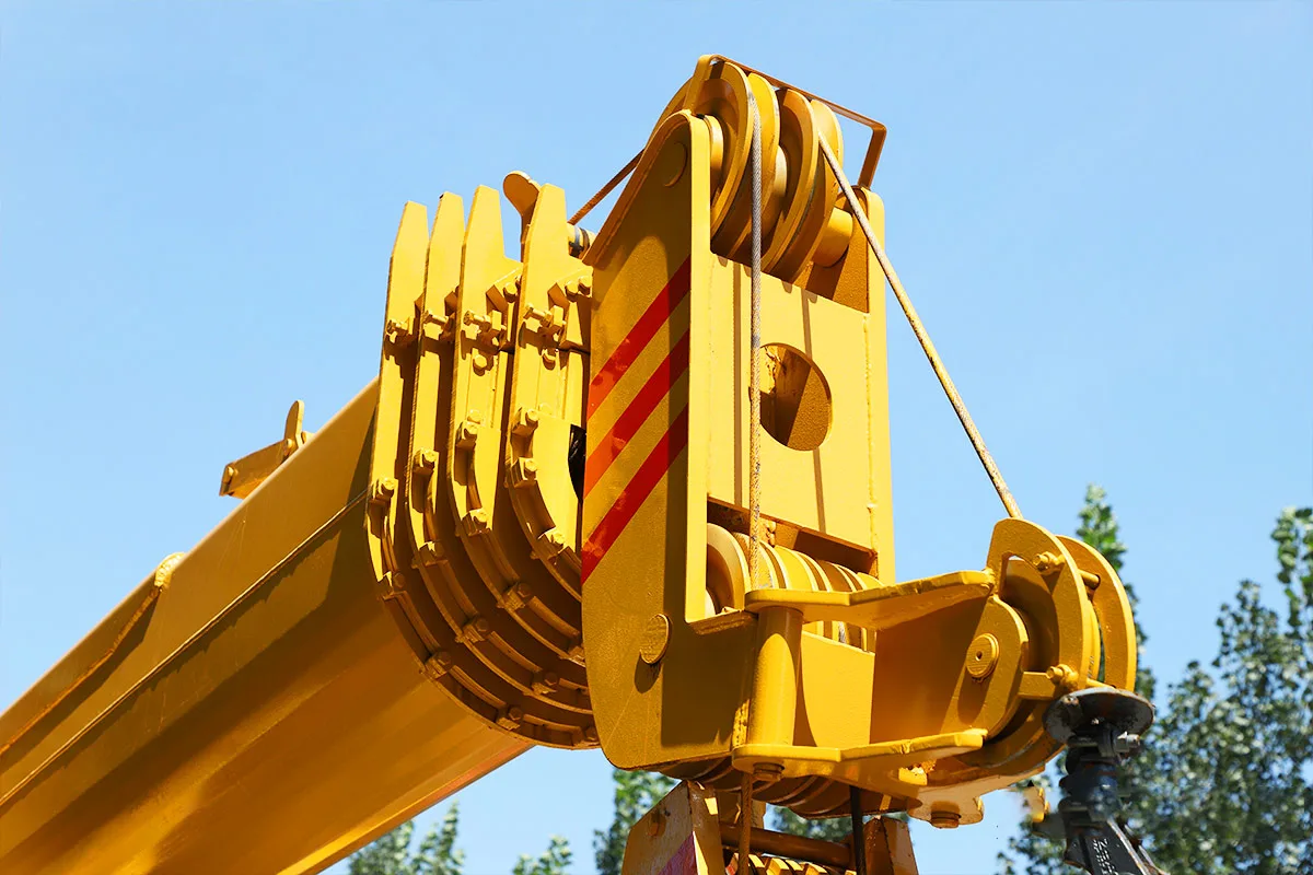PSKJ12T Truck Crane detail view 5