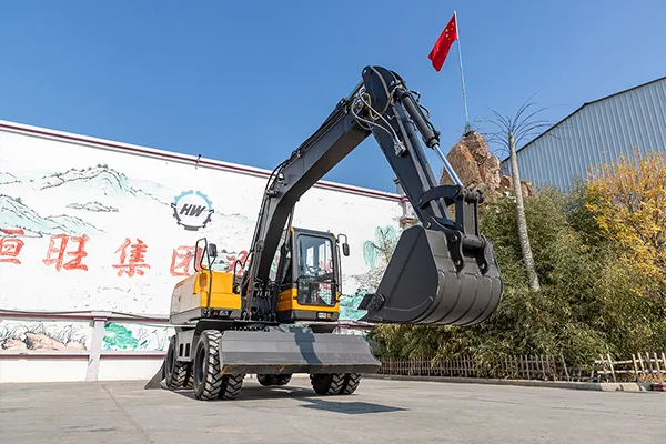 PSL150 Wheel Excavator detail view 1