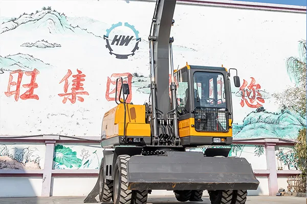 PSL150 Wheel Excavator detail view 3