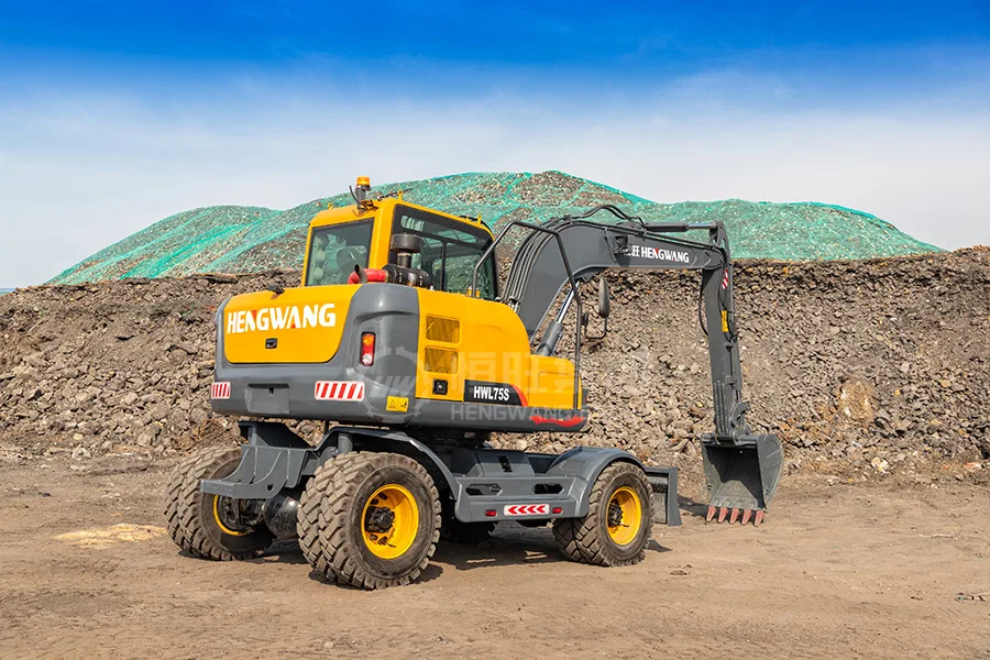 PSL75S Wheel Excavator — Wheel Excavators supplied by Jining Pinsheng Machinery