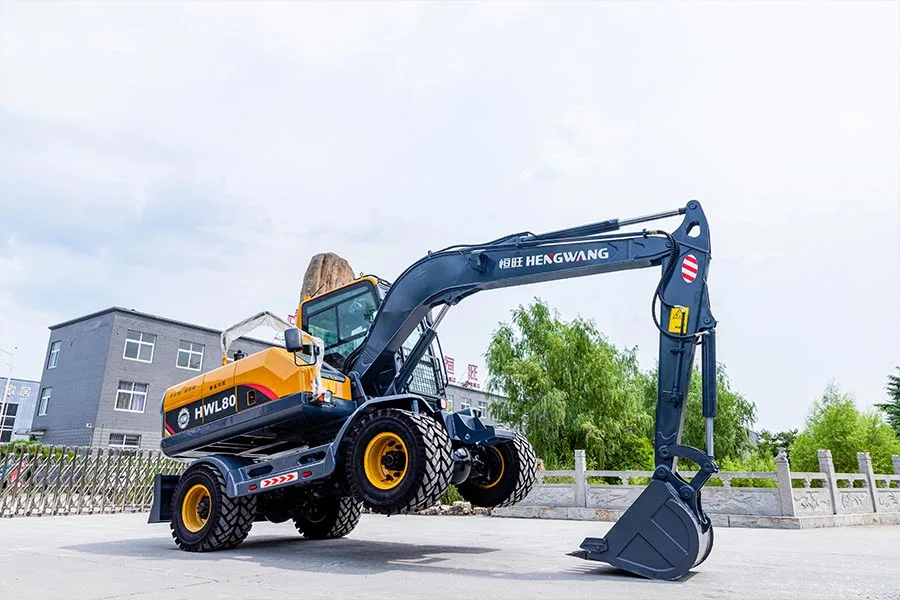 PSL80 Wheel Excavator — Wheel Excavators supplied by Jining Pinsheng Machinery