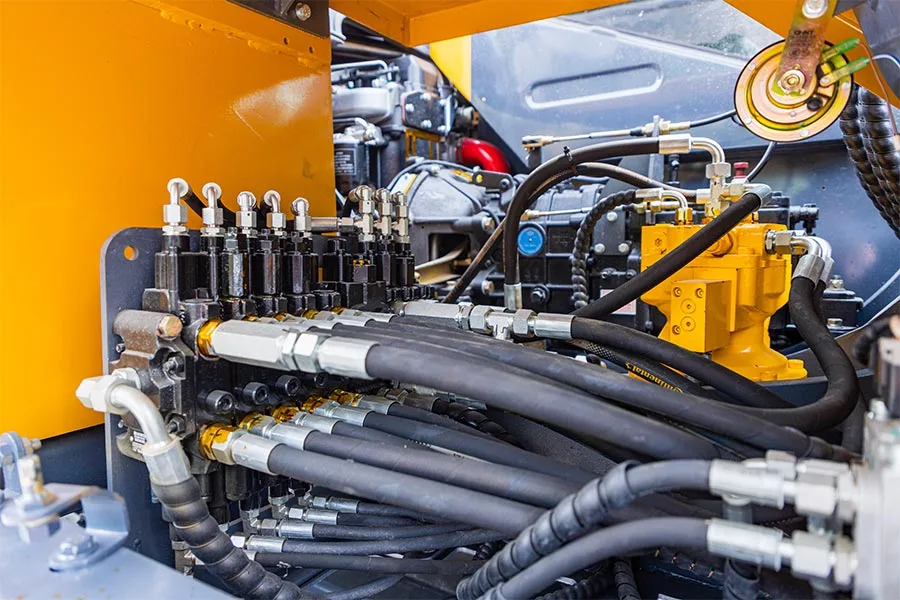 PSL80 Wheel Excavator detail view 5