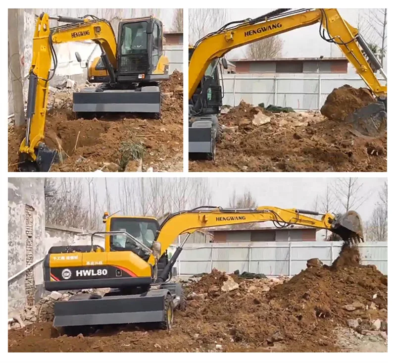 PSL80 Wheel Excavator detail view 6