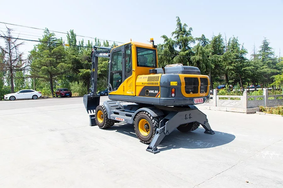 PSL90 Wheel Excavator detail view 3