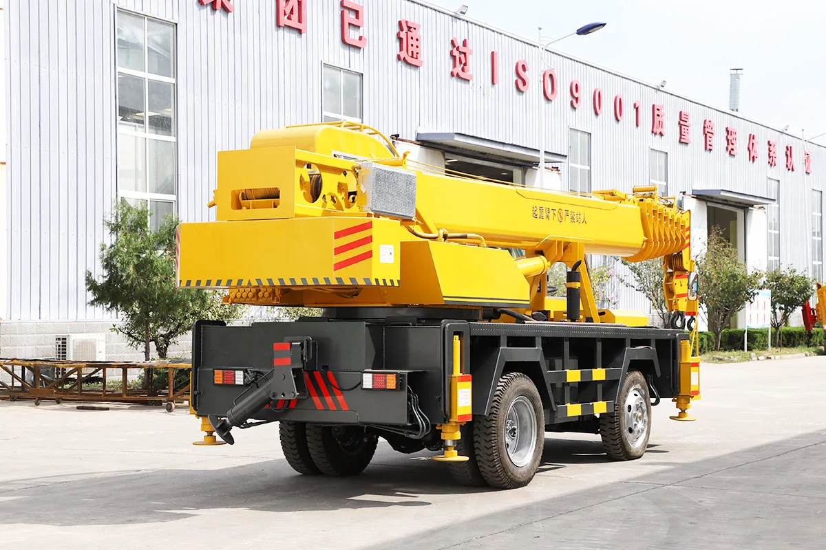 PSQY10T Truck Crane detail view 3