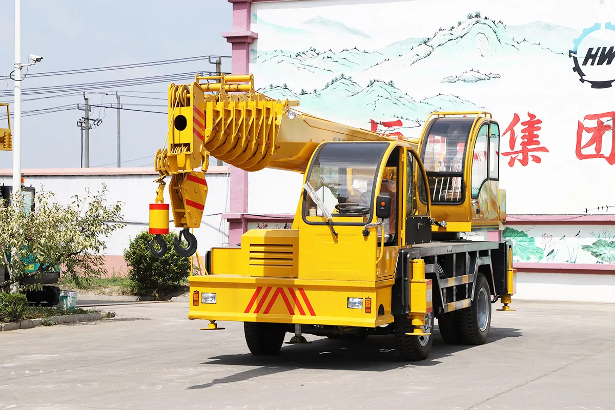 PSQY10T Truck Crane detail view 4