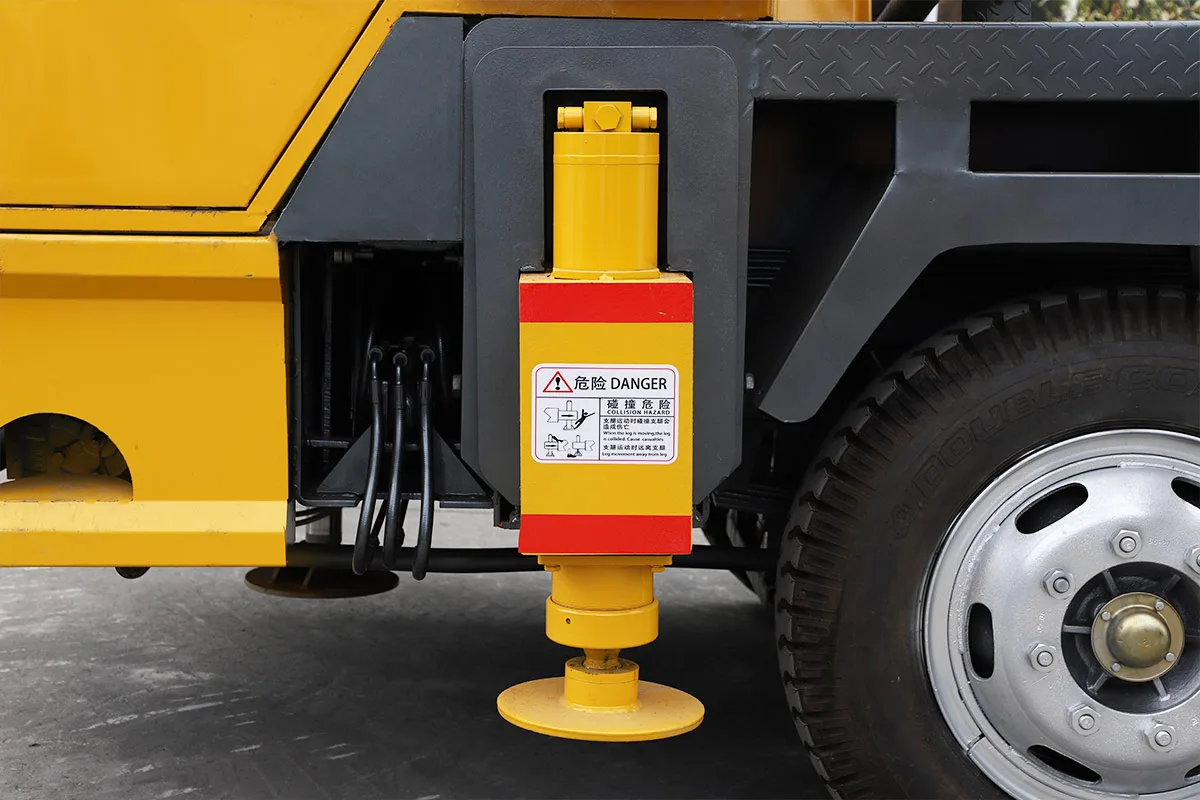 PSQY10T Truck Crane detail view 6