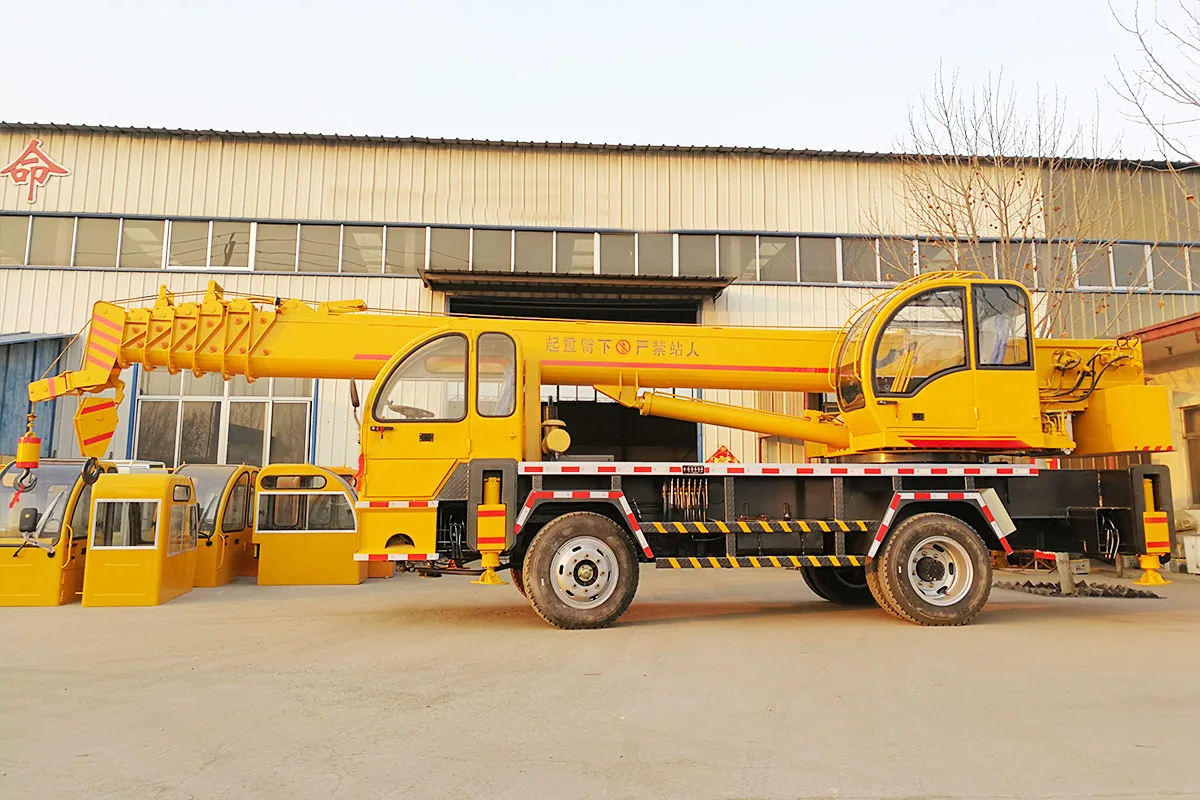 PSQY12T Self-made Truck Crane detail view 4