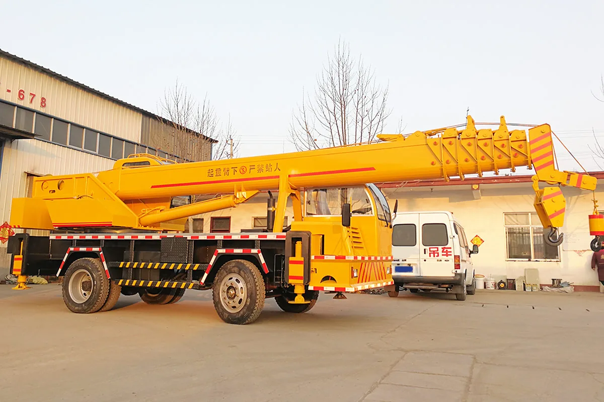 PSQY12T Self-made Truck Crane detail view 5