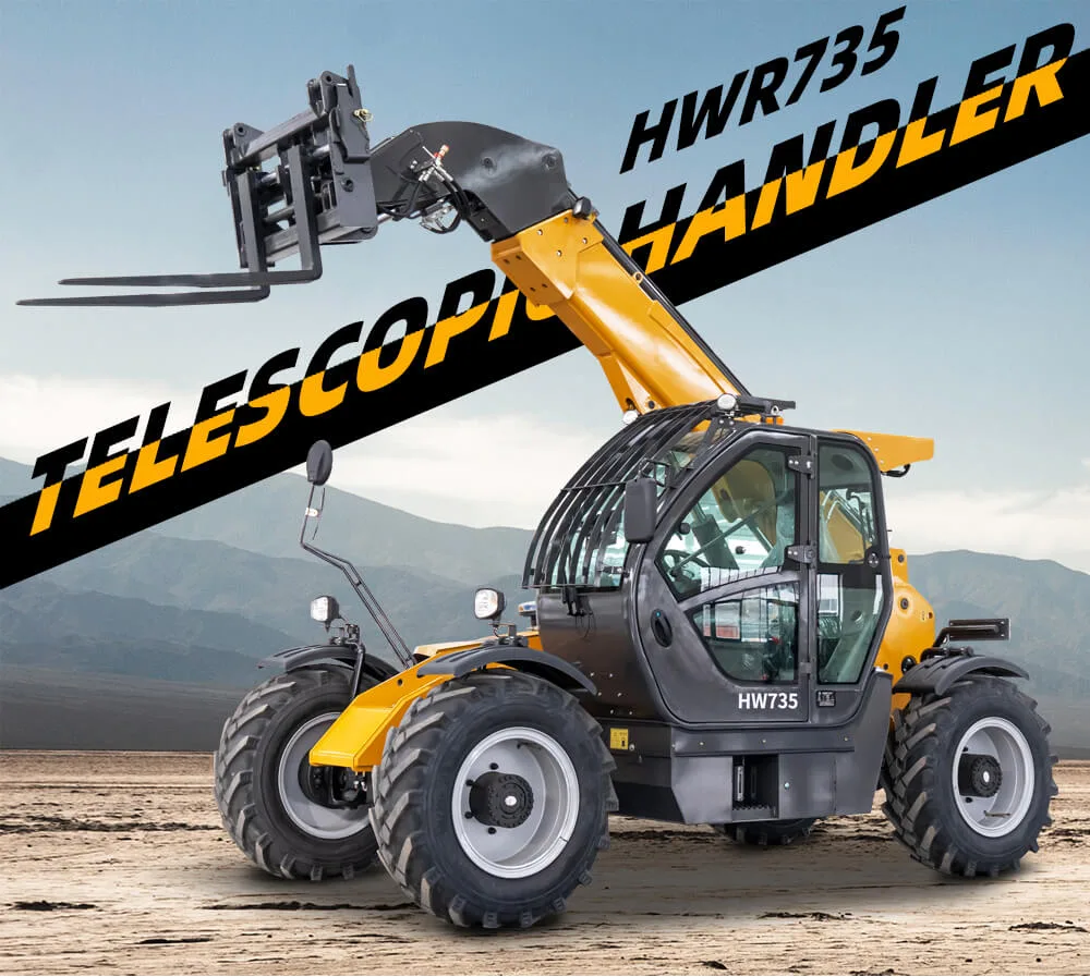 PSR735 Telehandler detail view 10