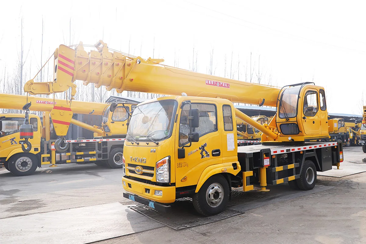 PSTJ10T Truck Crane detail view 2